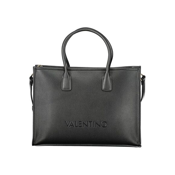Mario Valentino Black Polyurethane Women Women's Handbag